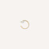 ear cuff com pérola em ouro 18k