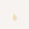 pingente minimalista representando filha feito a mão em ouro 18k com diamante