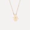 colar minimalista representando filha feito a mão em ouro 18k com diamante