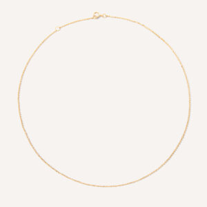 corrente cartier slim fina em ouro amarelo 18k