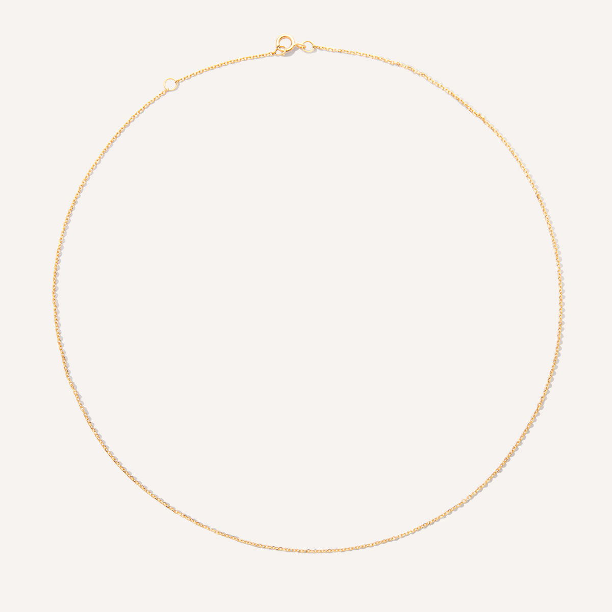 corrente cartier slim fina em ouro amarelo 18k