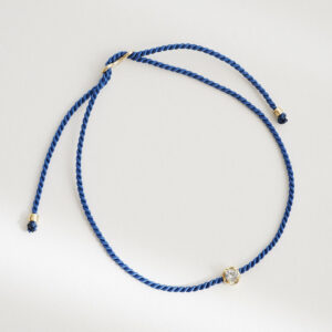 Pulseira Seda Azul