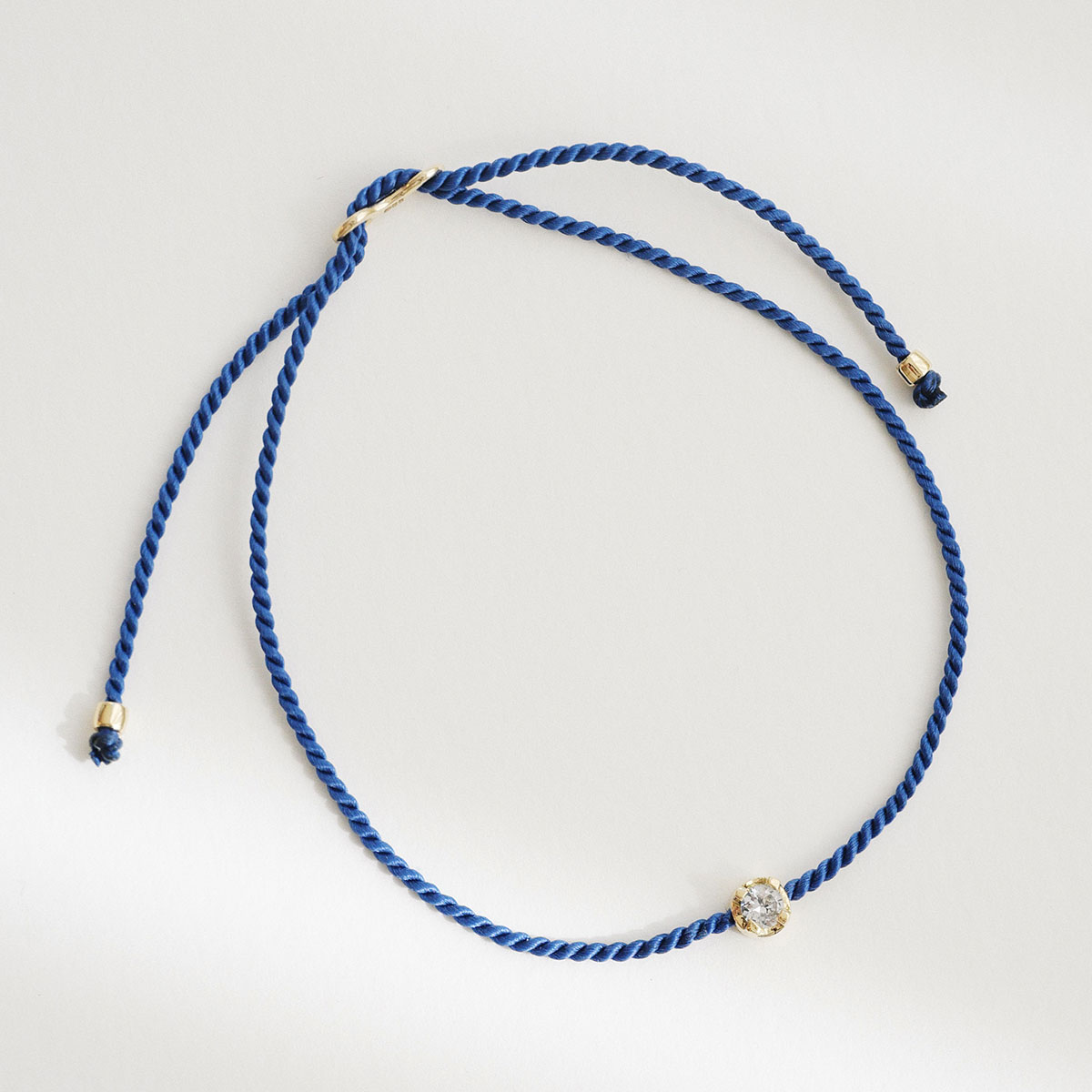 Pulseira Seda Azul