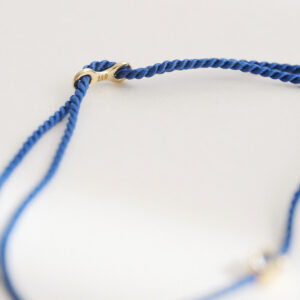 Pulseira Seda Azul - Imagem 6