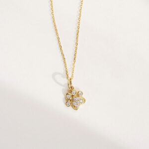 Pingente Patinha com Diamantes - Imagem 3