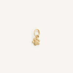 pingente patinha de cachorro ouro 18k delicado e minimalista