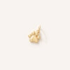 pingente patinha de pet ouro 18k minimalista
